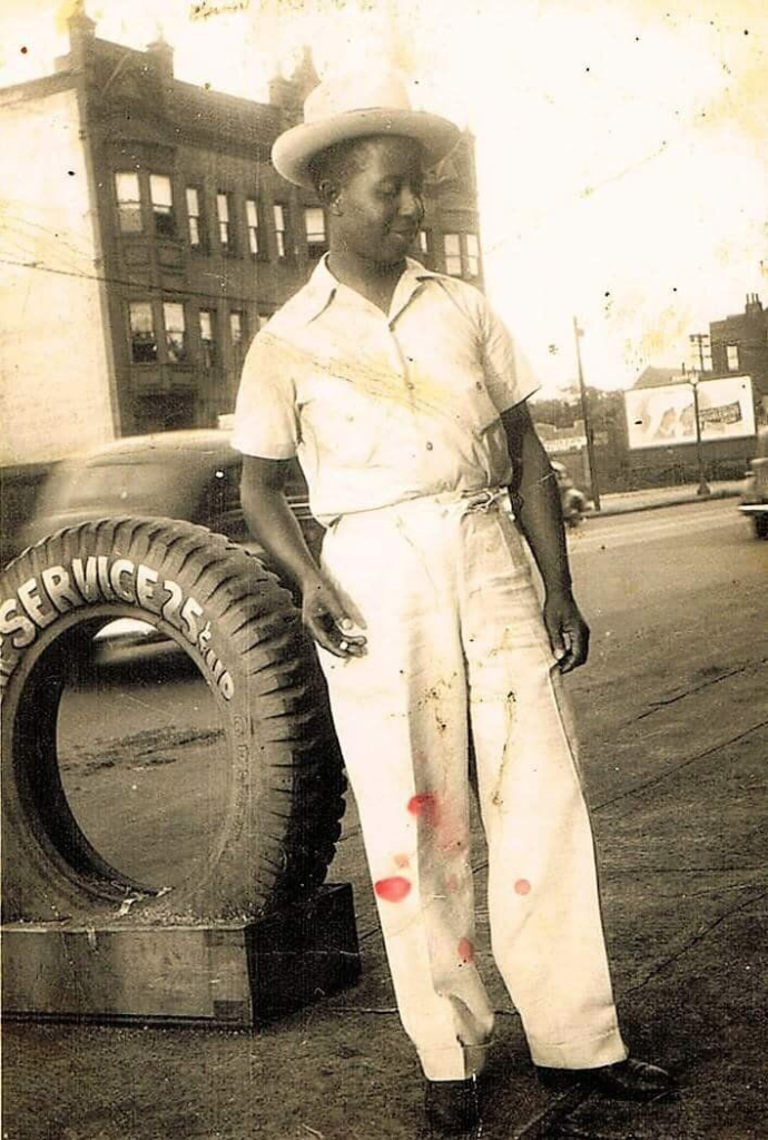 The author’s great-grandfather, Booker Howze, as a young man.